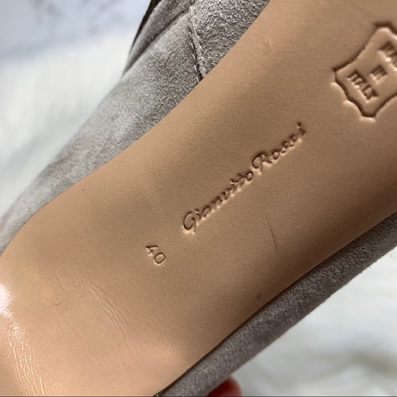 Gianvito Rossi Peep Toe Ankle Boots Booties - Picture 4 of 8